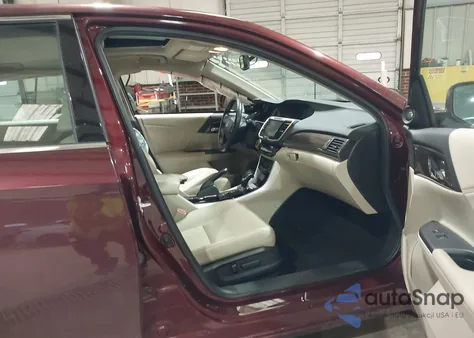 2016 Honda Accord Ex-L V-6 from USA, damaged, VIN 1HGCR3F89GA019153